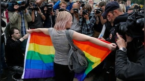 Russian police raid Moscow gay bars hours after Supreme Court labelled LGBTQ movement 'extremist'