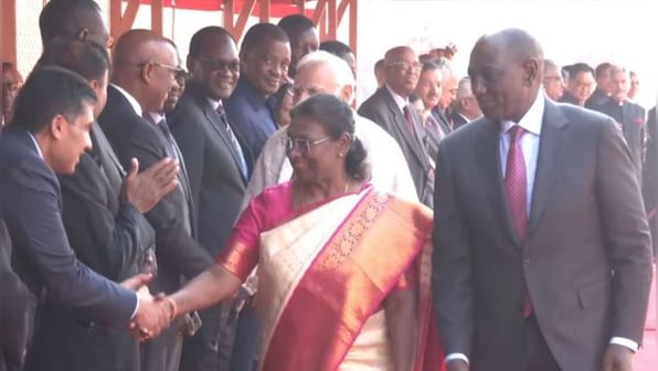 WATCH: Kenyan President William Ruto receives ceremonial welcome at Rashtrapati Bhavan