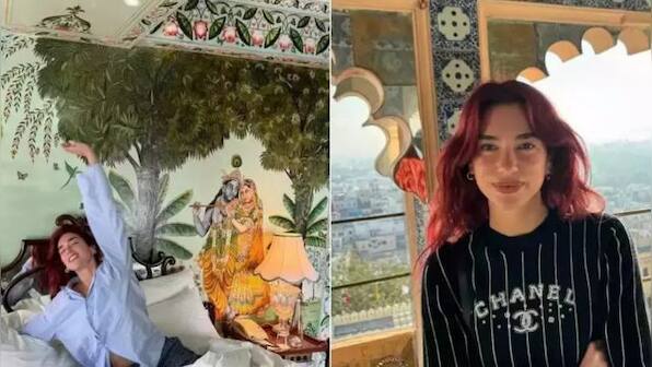 Pop singer Dua Lipa holidays in India, shares vacation pictures with fans