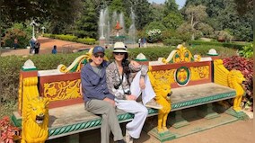 Michael Douglas and Catherine Zeta-Jones give a glimpse of their India vacation, share pictures with fans
