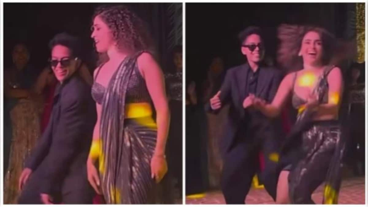 WATCH: 'Jawan' actress Sanya Malhotra dances on Shah Rukh Khan's 'Chennai Express' song at sister's wedding function