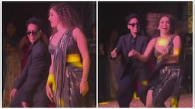 WATCH: 'Jawan' actress Sanya Malhotra dances on Shah Rukh Khan's 'Chennai Express' song at sister's wedding function