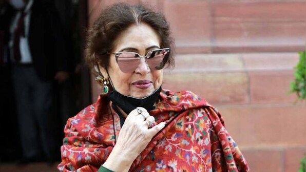 Actor-politician Kirron Kher accused of sending death threats to a businessman, police grants him protection