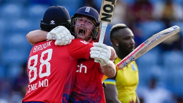 West Indies vs England: Phil Salt slams century as visitors fightback to level series