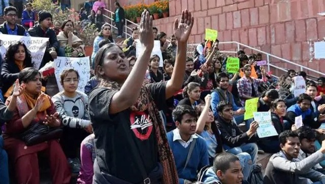 Protests not banned on campus, allowed only at designated areas, JNU clarifies Protests not banned on campus, allowed only at designated areas, JNU clarifies