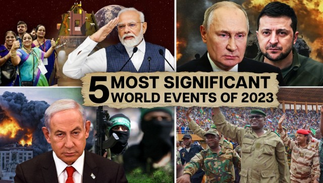 A recap of five most significant world events in 2023 – Firstpost