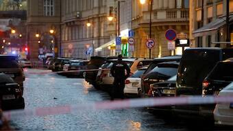Gunman kills father before shooting dead 15 at Prague University in unprecedented attack
