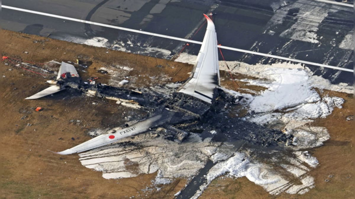 How Japan Airlines crew helped save lives of 367 flyers as jet burst into flames