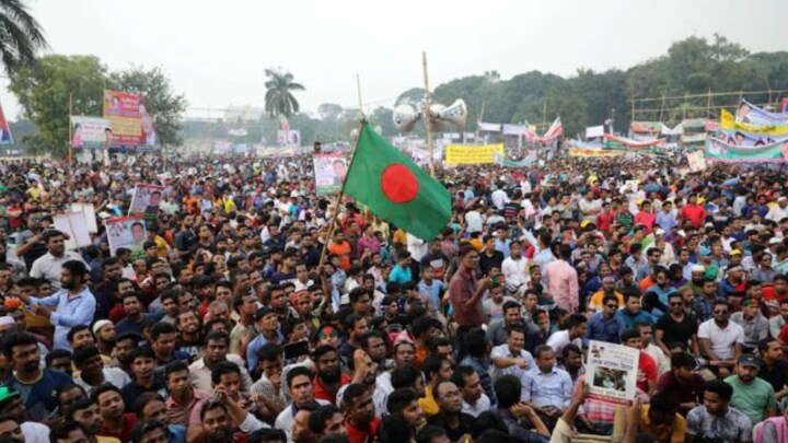 Bangladesh poll booths set ablaze on election eve, as 4 die in train arson
