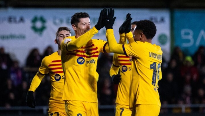 Copa del Rey: Barcelona edge brave fourth-tier Barbastro to reach last-16