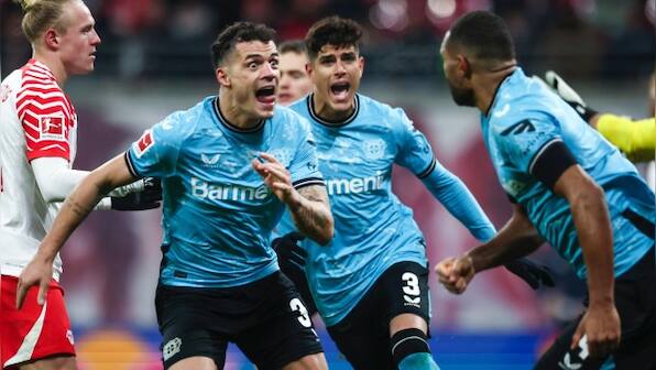 Bundesliga: Bayer Leverkusen win late again, go seven points clear of Bayern Munich