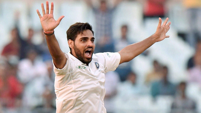 Watch: Bhuvneshwar Kumar makes sensational red-ball return with 5/25 during UP-Bengal Ranji Trophy match Watch: Bhuvneshwar Kumar makes sensational red-ball return with 5/25 during UP-Bengal Ranji Trophy match