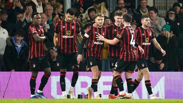 Bournemouth score five goals in first half to crush Swansea and reach FA Cup last 16