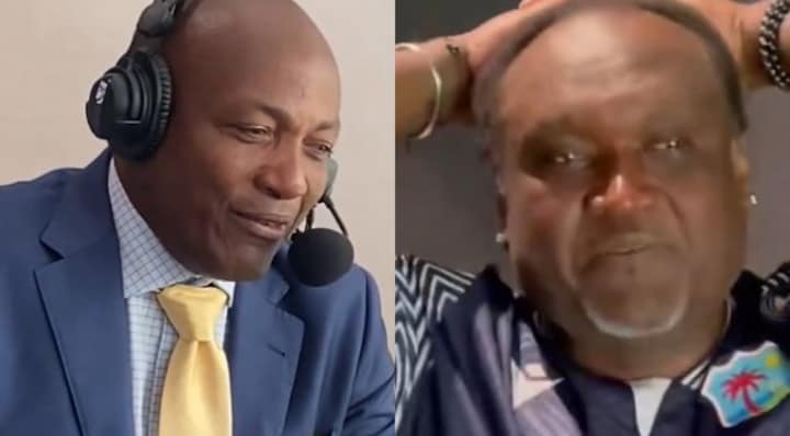 WATCH: Brian Lara, Carl Hooper break down as West Indies stun Australia at Gabba
