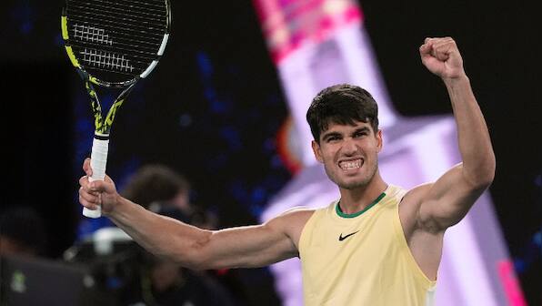 Australian Open 2024: Alcaraz, Medvedev progress to quarters; qualifier Yastremska upsets Azarenka