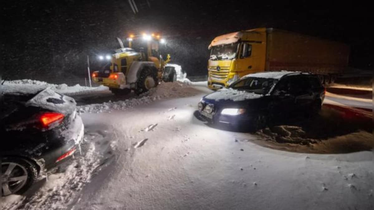 Extreme cold grips Nordic countries, leaving thousands without power; fresh floods hit Germany, France & Netherlands