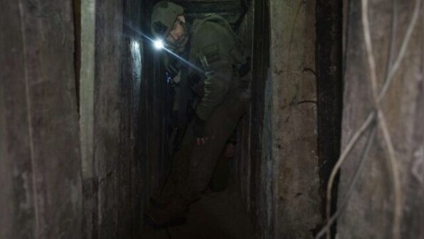 WATCH: IDF finds traces of Israeli hostages in an underground tunnel in southern Gaza