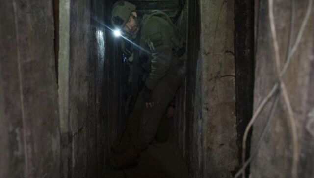 WATCH: IDF finds traces of Israeli hostages in an underground tunnel in southern Gaza WATCH: IDF finds traces of Israeli hostages in an underground tunnel in southern Gaza