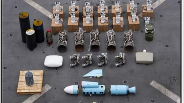 US Navy seizes illicit shipment of Iranian-made weapons en route to Houthis