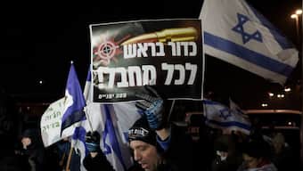 Families of hostages block Gaza aid at Kerem Shalom crossing for third day running