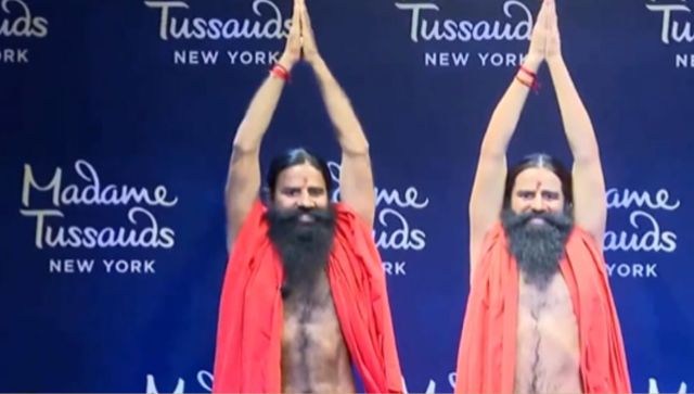 Yoga guru Baba Ramdev's wax statue unveiled by 'Madame Tussauds New York' in Delhi Yoga guru Baba Ramdev's wax statue unveiled by 'Madame Tussauds New York' in Delhi