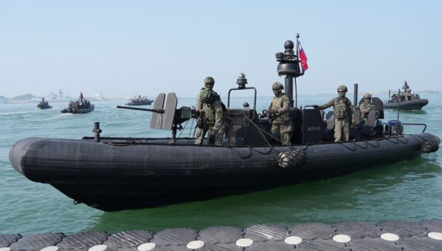 Taiwan holds military drills after China repeats threats, vows to defend against invasion Taiwan holds military drills after China repeats threats, vows to defend against invasion