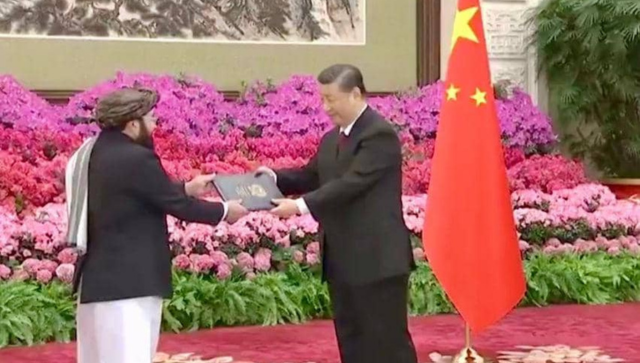 China makes big move in Afghanistan as Xi Jinping accepts credentials of Afghan Taliban envoy China makes big move in Afghanistan as Xi Jinping accepts credentials of Afghan Taliban envoy