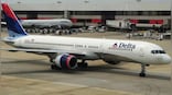 Major tragedy averted at Atlanta airport as Delta's Boeing 757 loses nose wheel as it taxis to take off