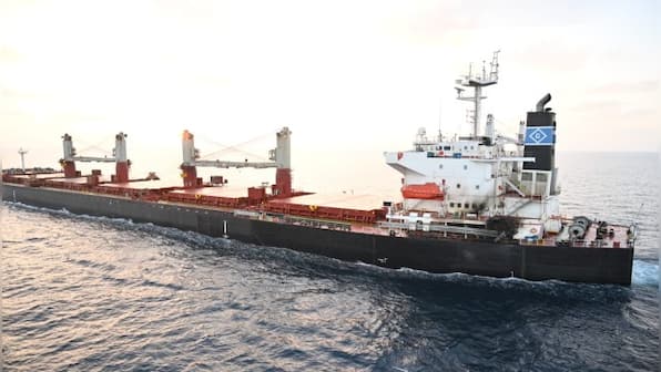 How Indian Navy warship rescued merchant vessel hit by drone in Gulf of Aden