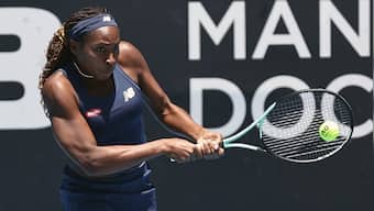 Coco Gauff marches on but Emma Raducanu out of Auckland Classic