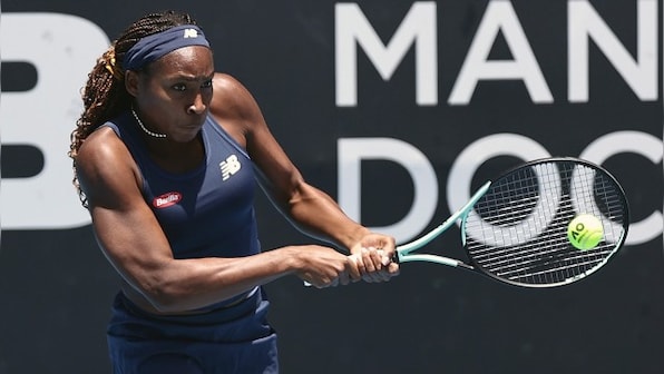 Coco Gauff marches on but Emma Raducanu out of Auckland Classic