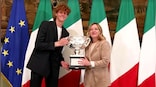 WATCH: Italian PM Giorgia Meloni welcomes home Australian Open champion Jannik Sinner