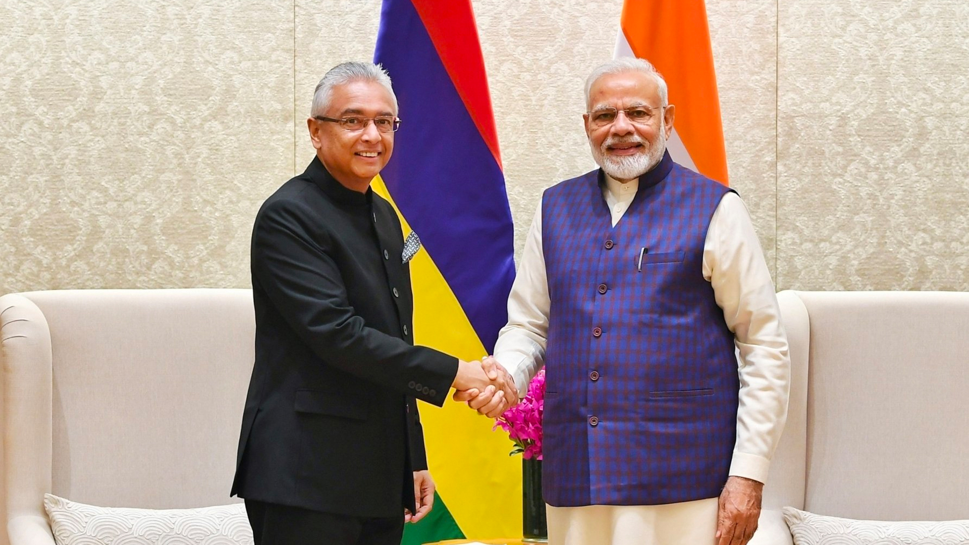 India, Mauritius forge partnership to develop Joint Small Satellite, sign MoU India, Mauritius forge partnership to develop Joint Small Satellite, sign MoU