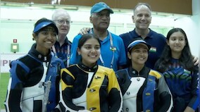 Shooters Nancy, Elavenil Valarivan win air rifle gold, silver at Asia Olympic Qualifiers