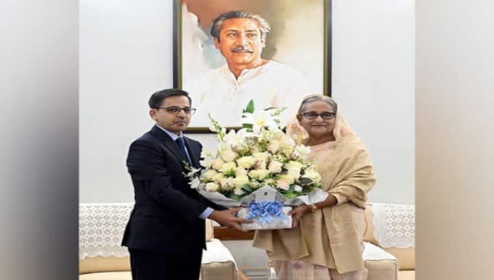 Indian envoy calls on Bangladesh PM Sheikh Hasina, conveys PM Modi's greetings on election win