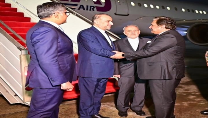Iranian FM arrives in Pakistan amid strained ties, to hold 'in-depth' talks with Pakistani counterpart Jilani
