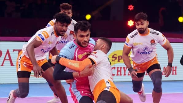 PKL 2023-24: Jaipur Pink Panthers snap Puneri Paltan's winning run in clash at the top