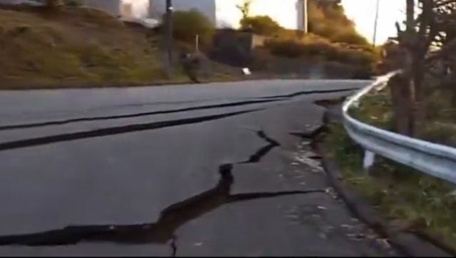 WATCH: Japan hit by first tsunami waves after massive 7.6 magnitude earthquake WATCH: Japan hit by first tsunami waves after massive 7.6 magnitude earthquake