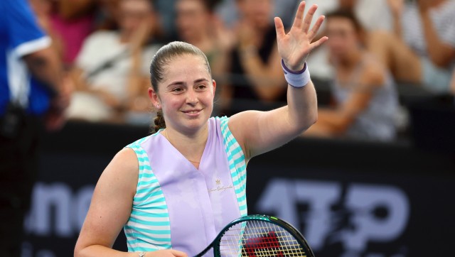 Jelena Ostapenko beats heat to oust defending Brisbane champion Karolina Pliskova Jelena Ostapenko beats heat to oust defending Brisbane champion Karolina Pliskova