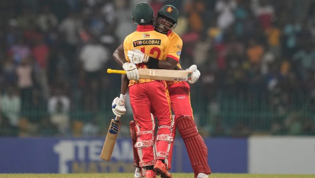 Zimbabwe smash 24 in last over to clinch first T20 win over Sri Lanka Zimbabwe smash 24 in last over to clinch first T20 win over Sri Lanka