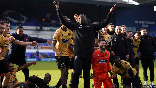 FA Cup: Sixth-tier Maidstone stun Ipswich with 'unbelievable' win, Luton eliminate Everton FA Cup: Sixth-tier Maidstone stun Ipswich with 'unbelievable' win, Luton eliminate Everton