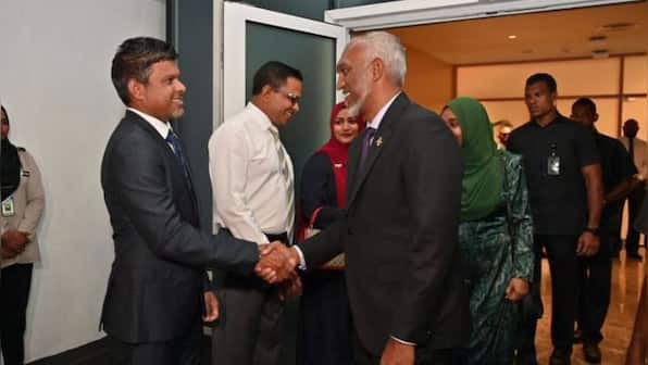 Amid row with India, Maldives president begins visit to China