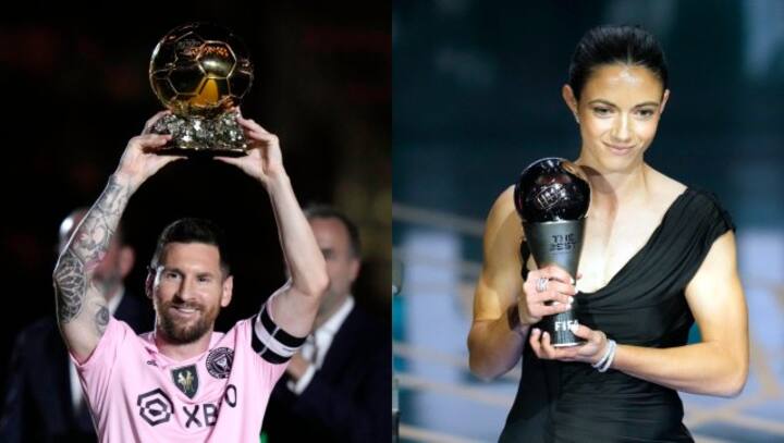 Best FIFA Awards 2023: Messi beats Haaland to win men's trophy, Bonmati wins women's award