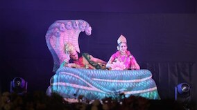 Ayodhya Ram Mandir: Vishal Nayak & Hema Malini perform as Ram & Sita at Amrit Mahotsav ahead of Pran Pratistha