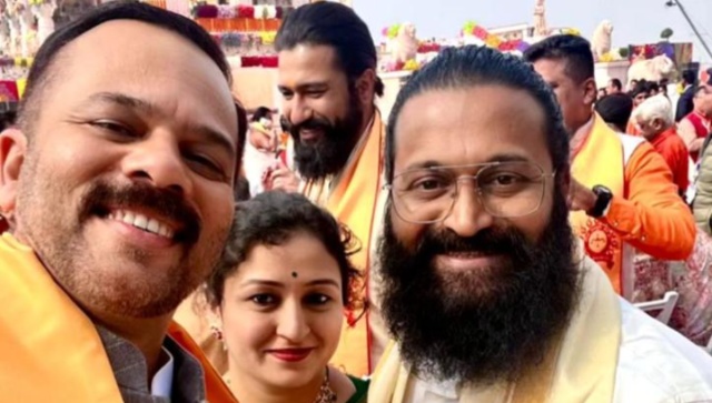 Ayodhya Ram Mandir: Rohit Shetty shares picture with Kantara star Rishab Shetty, says, 'Brother from another mother' Ayodhya Ram Mandir: Rohit Shetty shares picture with Kantara star Rishab Shetty, says, 'Brother from another mother'