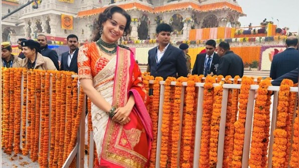 Kangana Ranaut says 'being in Ayodhya is like being in pauranic katha', compares Ram Temple to Vatican City