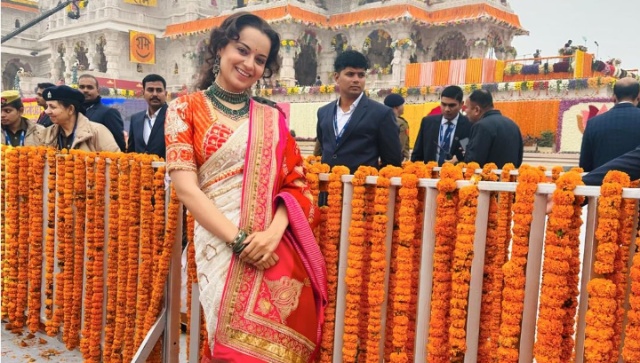 Kangana Ranaut says 'being in Ayodhya is like being in pauranic katha', compares Ram Temple to Vatican City Kangana Ranaut says 'being in Ayodhya is like being in pauranic katha', compares Ram Temple to Vatican City