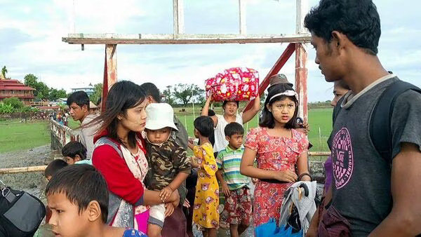 Myanmar rebels claim control of port town near India border Myanmar rebels claim control of port town near India border