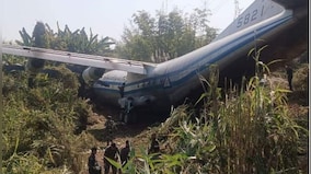 Myanmar Army plane that came to fetch soldiers who crossed into India for refuge crashes in Mizoram