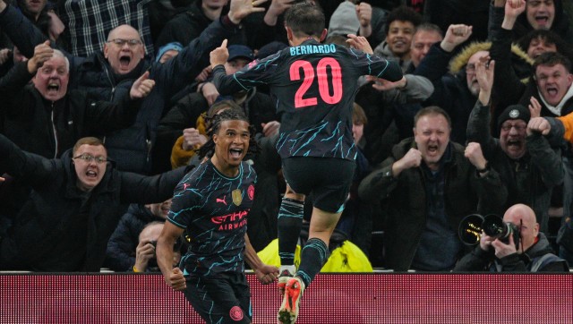 FA Cup: Nathan Ake strikes late as Manchester City oust Spurs FA Cup: Nathan Ake strikes late as Manchester City oust Spurs